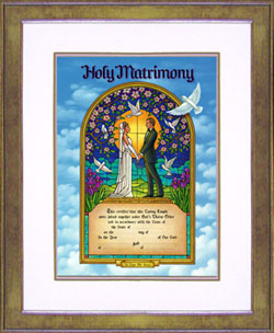 Chapel of Love Marriage Certificates