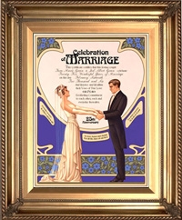 First wedding anniversary gift