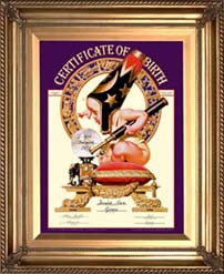 Personalized Birth Announcement